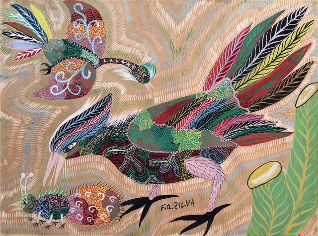 Dos aves y un insecto, Chico da Silva, h. 1969