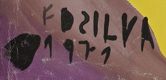 Detalle de la firma pintada: «FDZILVA»